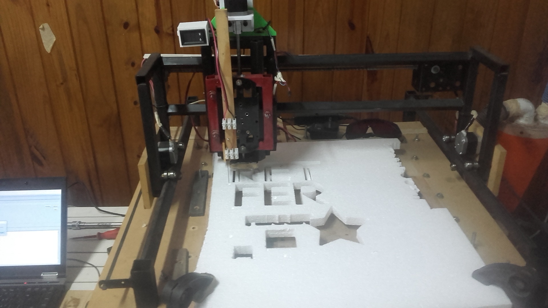 CNC Fresa usada con punta termica para corte telgoport, una alternativa interesante